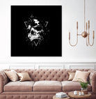 Skull X (bw) by Solti Balázs on GIANT ART - black digital painting