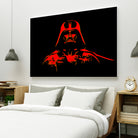 Darth Vader | Pop Art by William Cuccio on GIANT ART - black digital painting