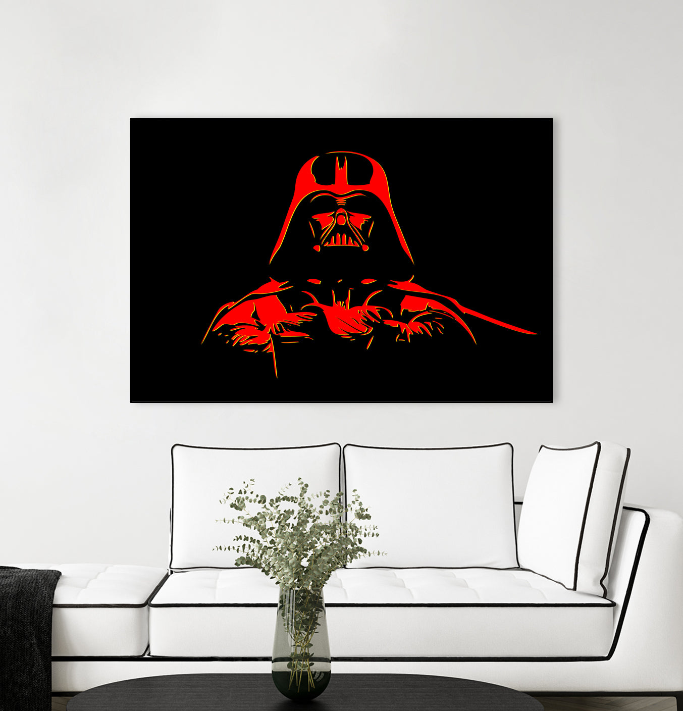 Darth Vader | Pop Art by William Cuccio on GIANT ART - black digital painting