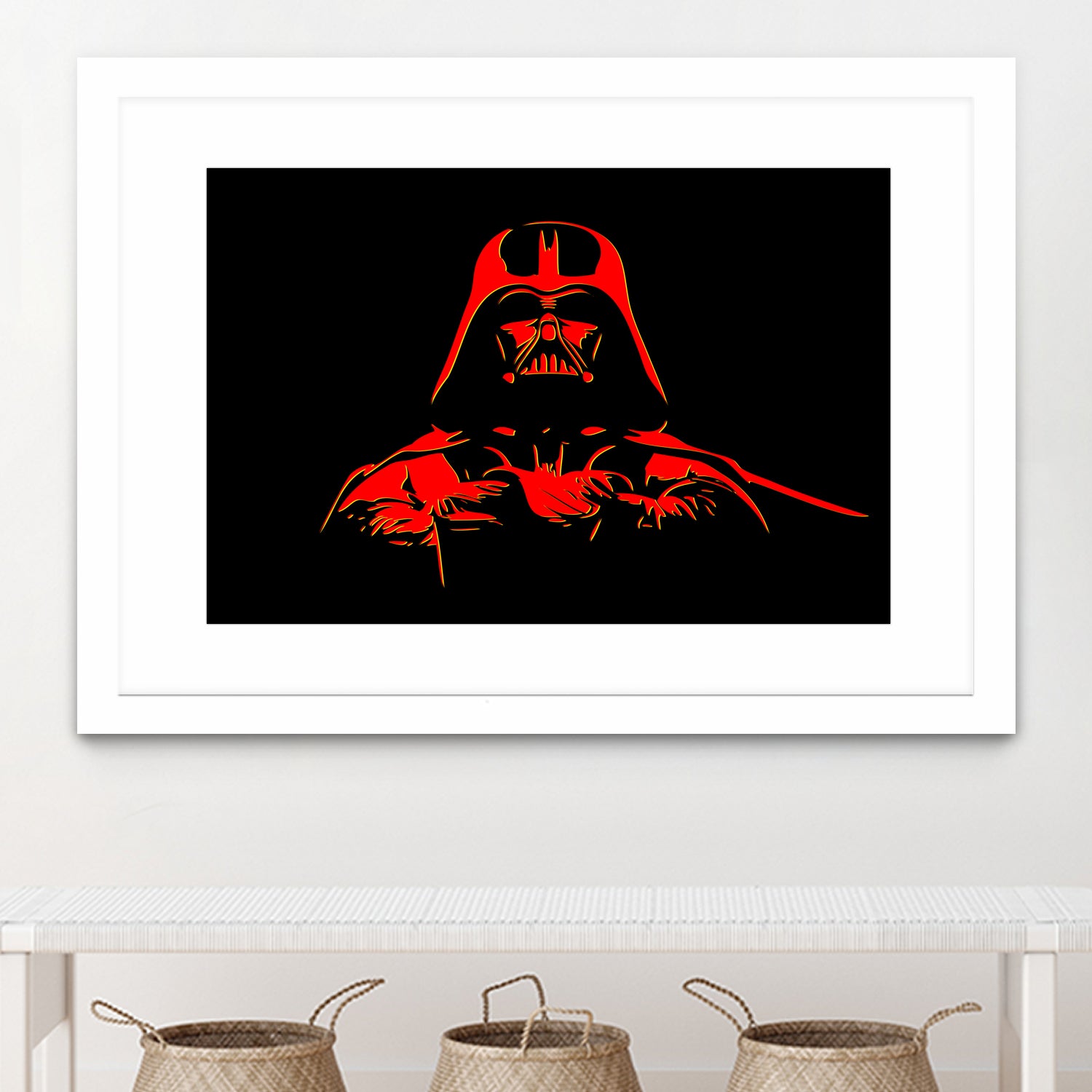 Darth Vader | Pop Art by William Cuccio on GIANT ART - black digital painting