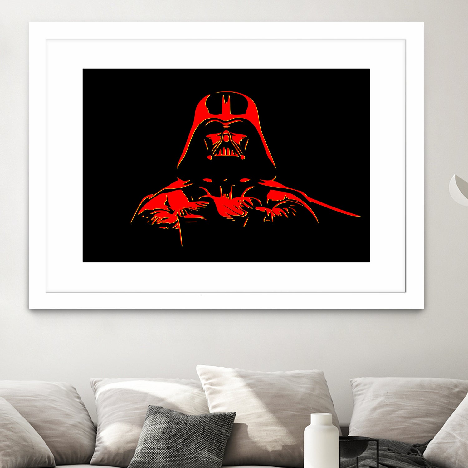 Darth Vader | Pop Art by William Cuccio on GIANT ART - black digital painting