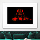 Darth Vader | Pop Art by William Cuccio on GIANT ART - black digital painting