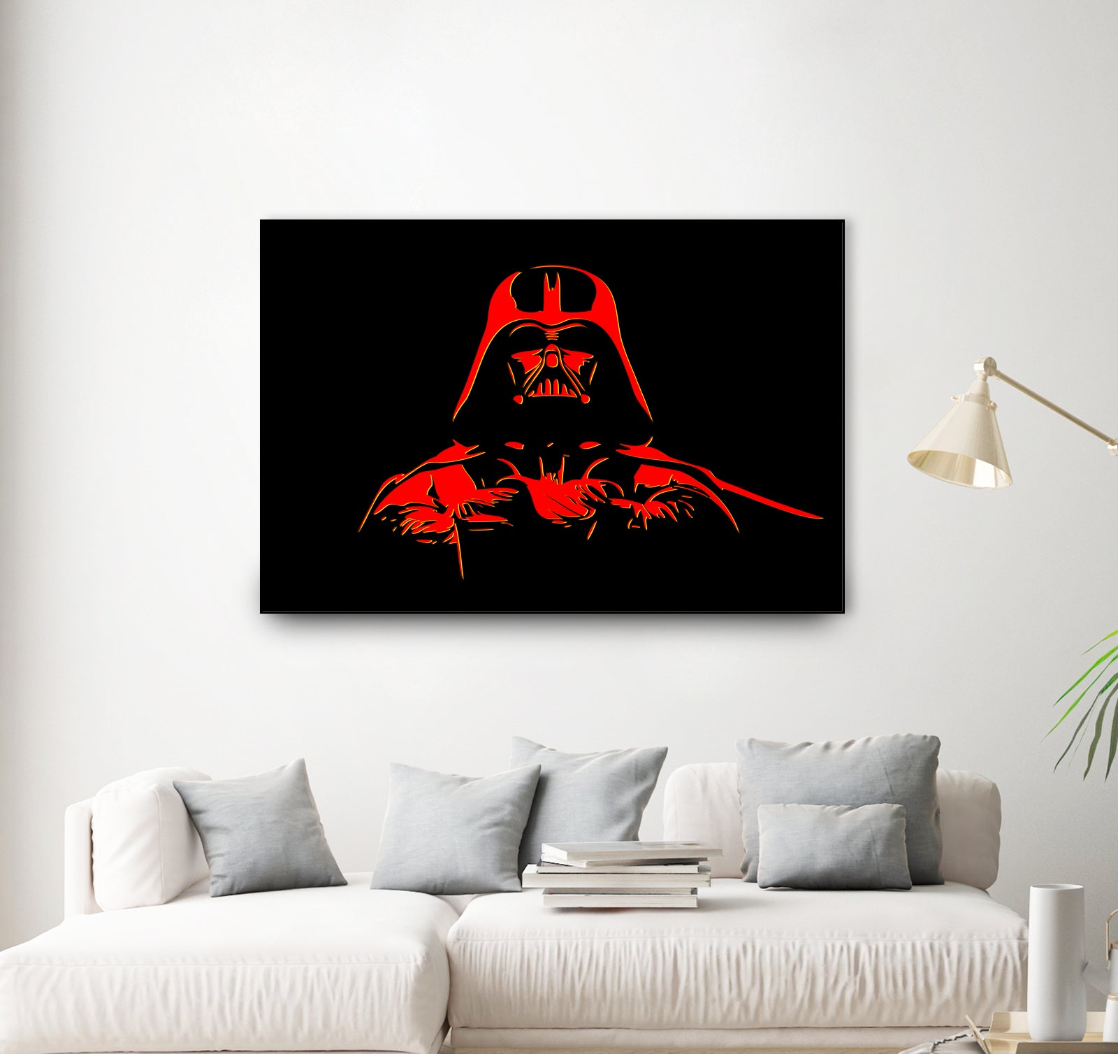 Darth Vader | Pop Art by William Cuccio on GIANT ART - black digital painting