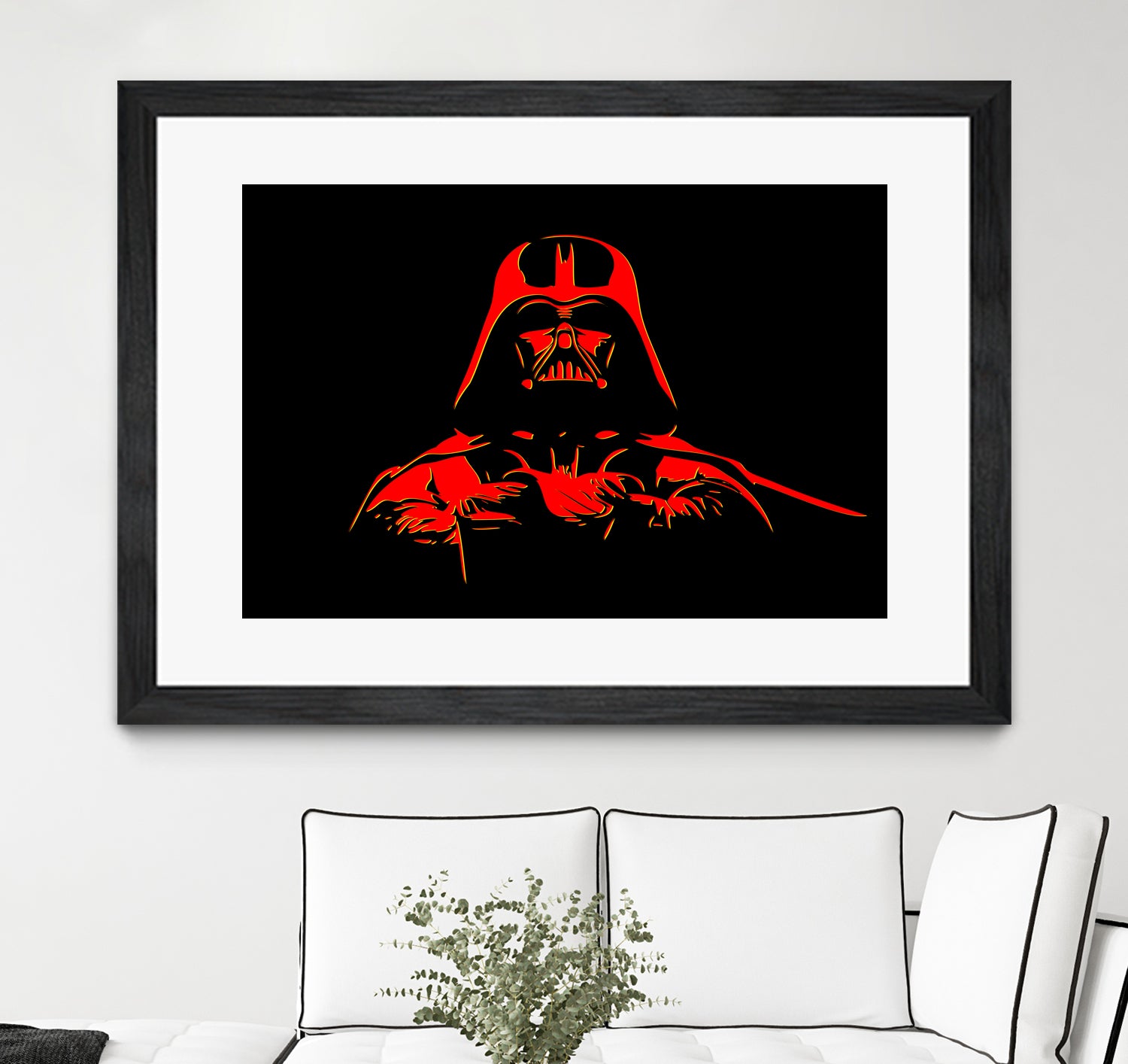 Darth Vader | Pop Art by William Cuccio on GIANT ART - black digital painting