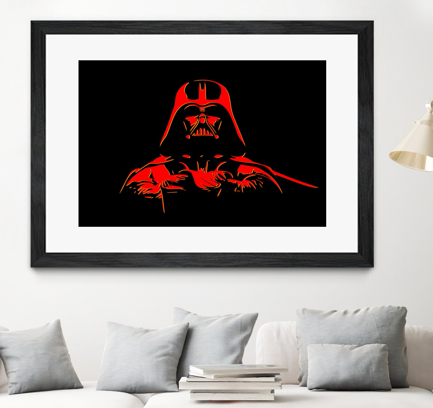 Darth Vader | Pop Art by William Cuccio on GIANT ART - black digital painting