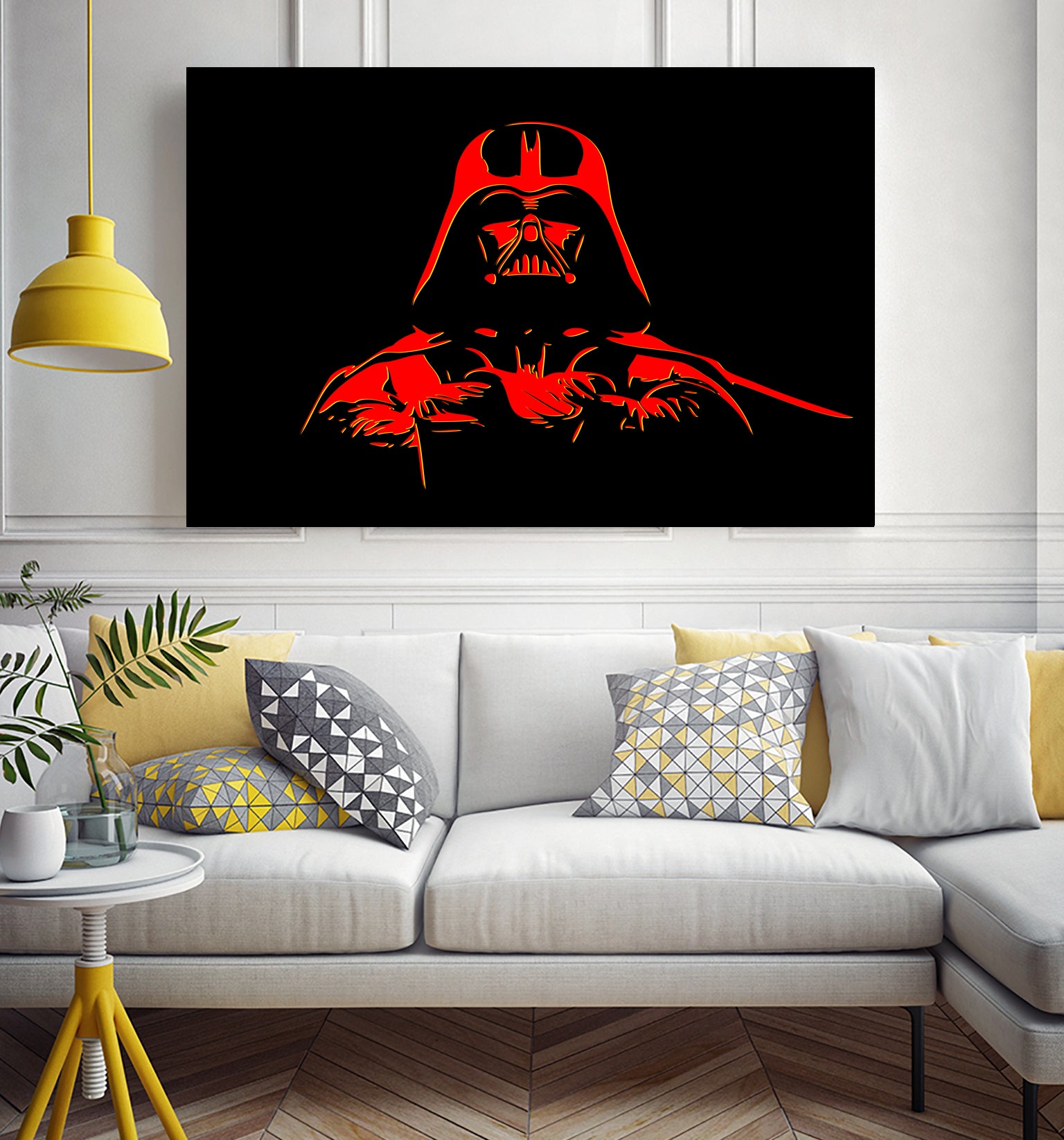 Darth Vader | Pop Art by William Cuccio on GIANT ART - black digital painting