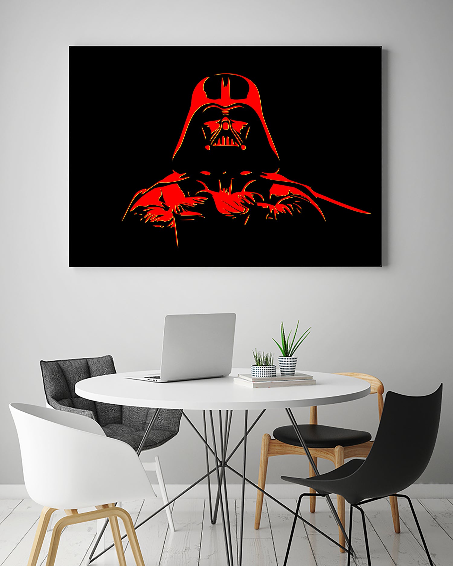 Darth Vader | Pop Art by William Cuccio on GIANT ART - black digital painting