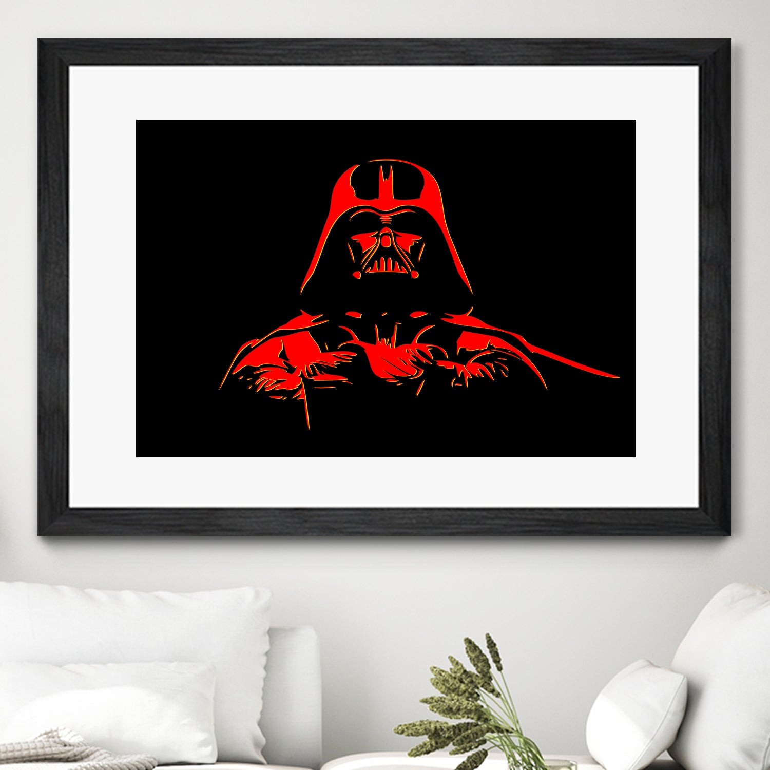 Darth Vader | Pop Art by William Cuccio on GIANT ART - black digital painting