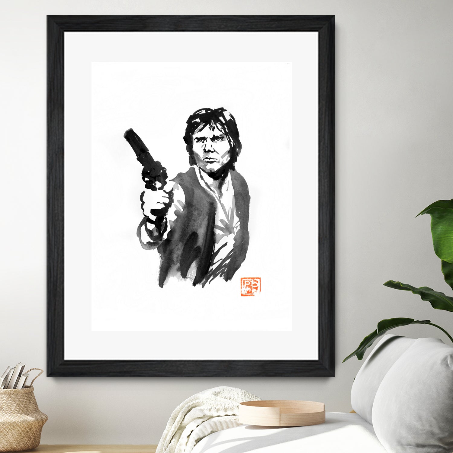 han solo by philippe imbert on GIANT ART - black character design