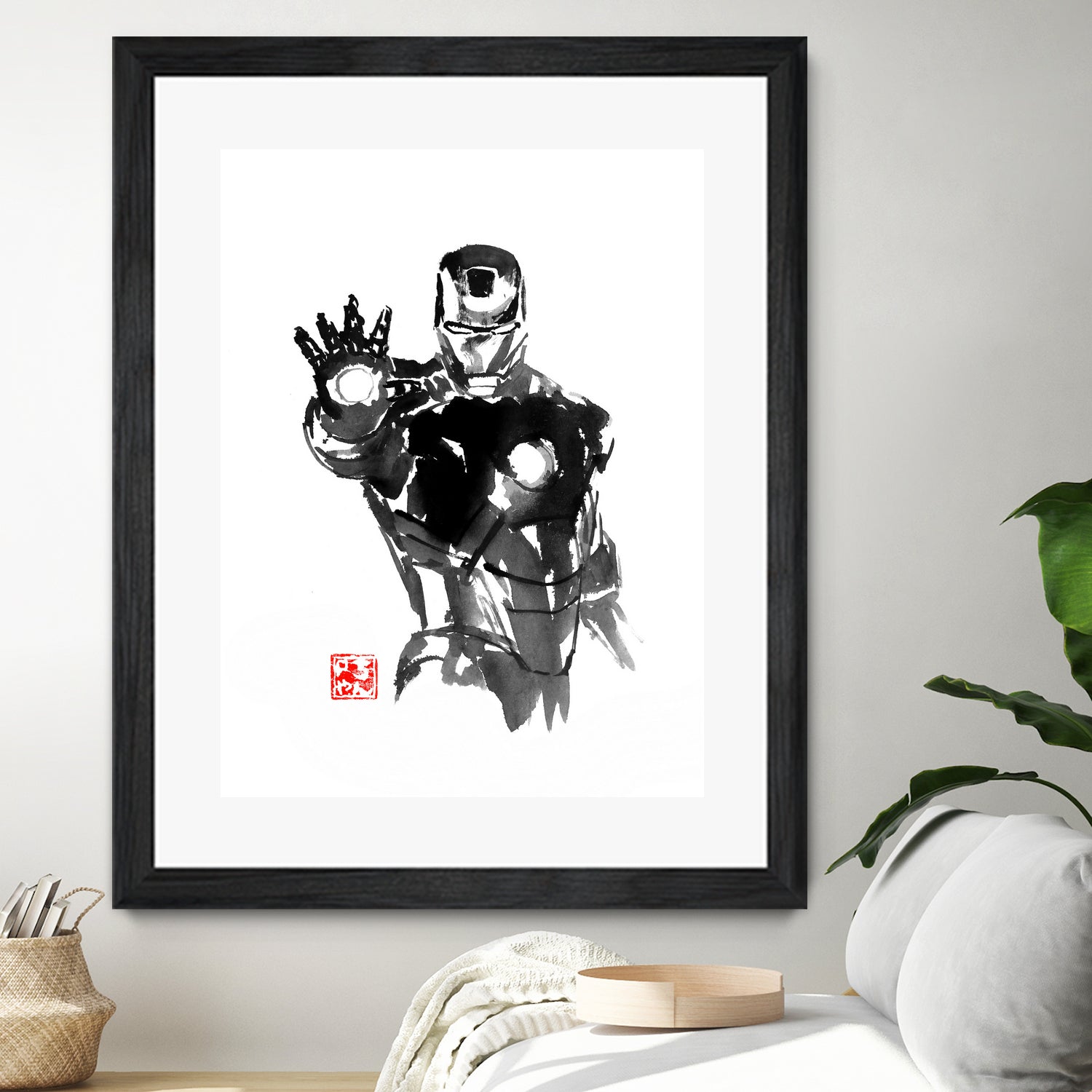 iron man by philippe imbert on GIANT ART - black character design