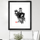 iron man by philippe imbert on GIANT ART - black character design