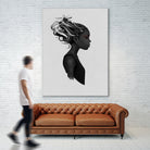 Hard To Say by Ruben Ireland on GIANT ART - black digital painting