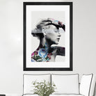 Flower beauty u02 by Menelaos Trompoukis on GIANT ART - white digital painting