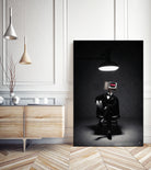 ATTENTION by Menelaos Trompoukis on GIANT ART - black digital painting