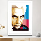 Jacques Derrida by Ahmad Taufiq on GIANT ART - brown digital drawing