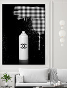 Chanel Spray Paint by Alexandre Venancio on GIANT ART - black digital painting