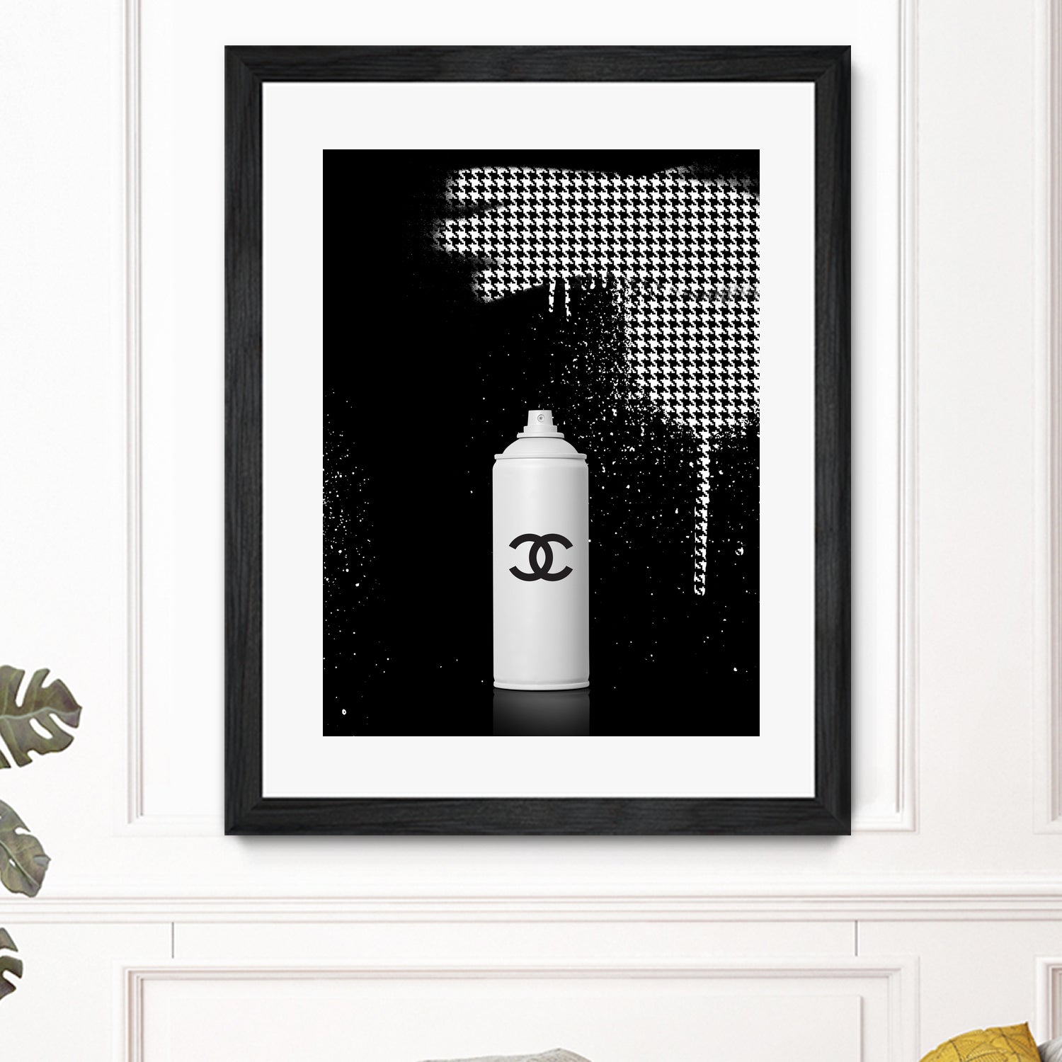 Chanel Spray Paint by Alexandre Venancio on GIANT ART - black digital painting