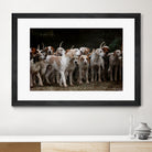 dog herd canine animal pet hounds by Retno Asih Mustakimah on GIANT ART - brown photo manipulation