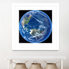 Planet Earth by Tenyo Marchev on GIANT ART - black 3d art