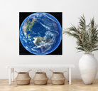 Planet Earth by Tenyo Marchev on GIANT ART - black 3d art