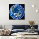 Planet Earth by Tenyo Marchev on GIANT ART - black 3d art