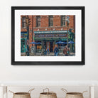 J&M Cafe and Cardroom by Darryl Brooks on GIANT ART - blue photo illustration