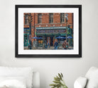 J&M Cafe and Cardroom by Darryl Brooks on GIANT ART - blue photo illustration