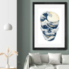 The Great Wave off Skull by Afif Quilimo on GIANT ART - white digital painting