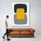 Abstract II by Vitor Costa on GIANT ART - yellow vector illustration