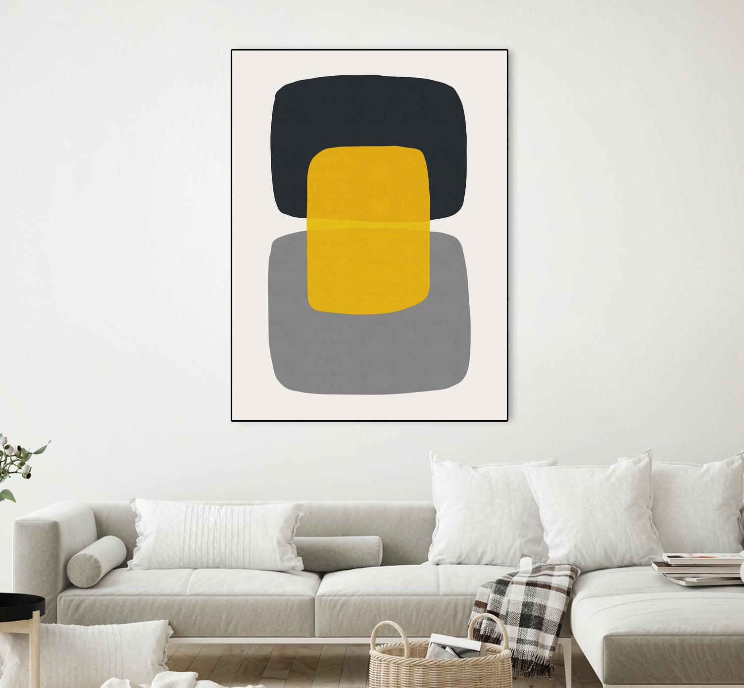 Abstract II by Vitor Costa on GIANT ART - yellow vector illustration