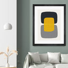 Abstract II by Vitor Costa on GIANT ART - yellow vector illustration