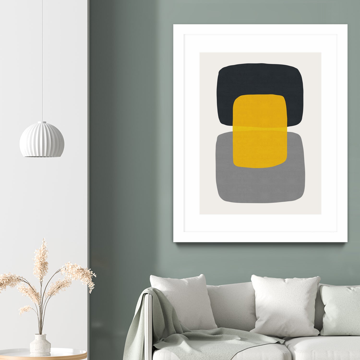 Abstract II by Vitor Costa on GIANT ART - yellow vector illustration