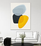 Abstract XVII by Vitor Costa on GIANT ART - yellow digital painting