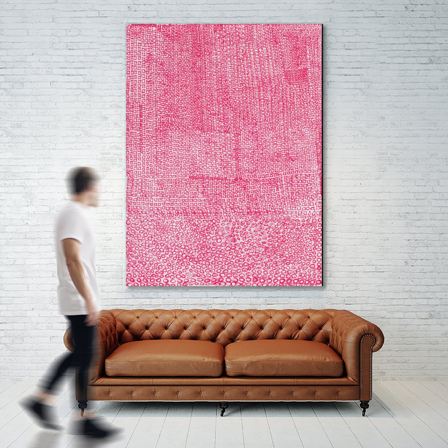 Red Ink I by Blerta Karahoda on GIANT ART - red mixed media