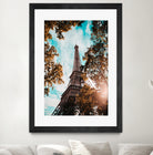 Sun on Effeil Tower by Marc Lamy on GIANT ART - orange photo manipulation