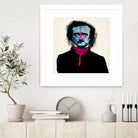 Edgar Allan Poe by Alvaro Tapia on GIANT ART - blue digital painting