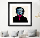 Edgar Allan Poe by Alvaro Tapia on GIANT ART - blue digital painting