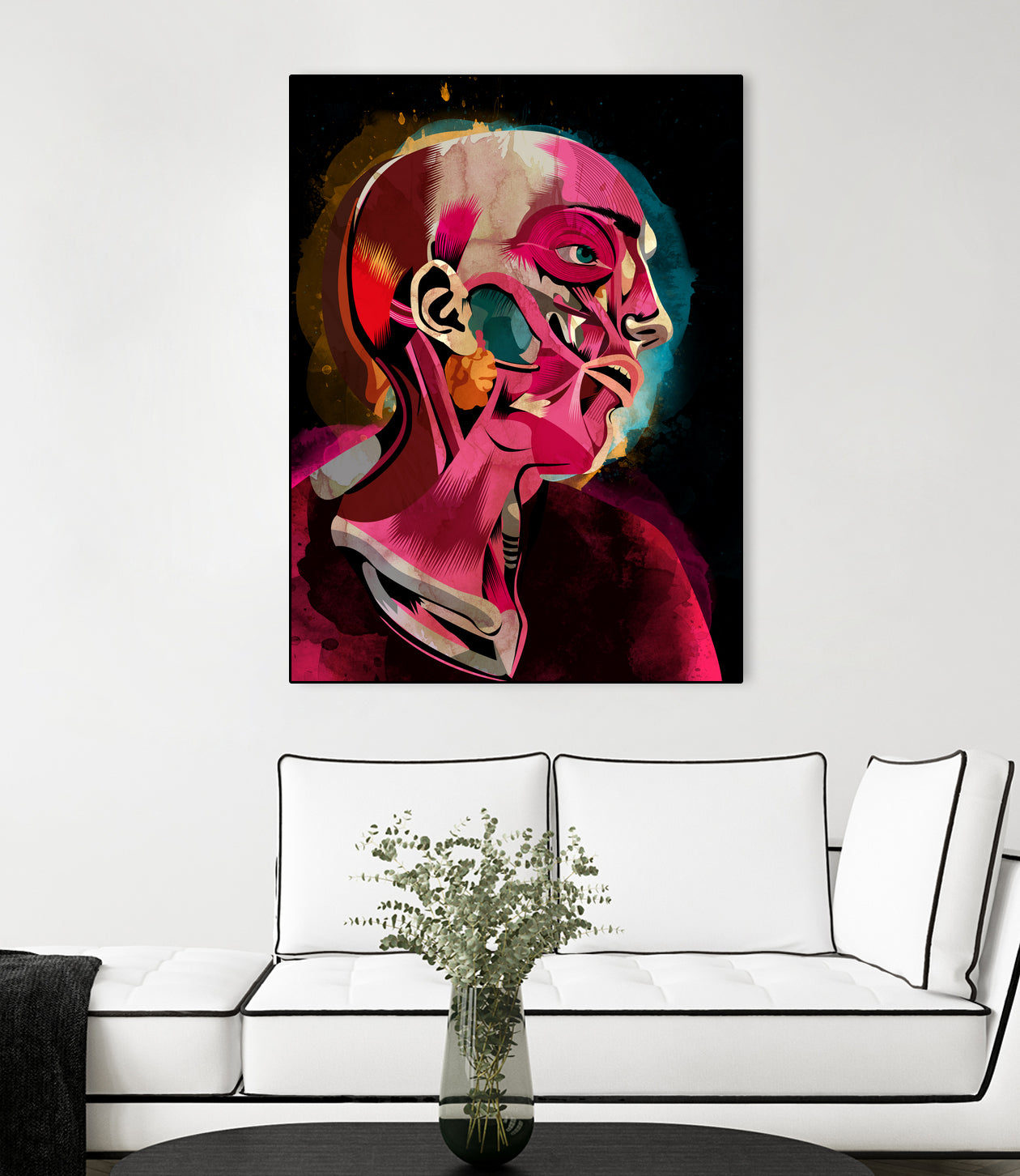 Anatomy 05 by Alvaro Tapia on GIANT ART - pink mixed media