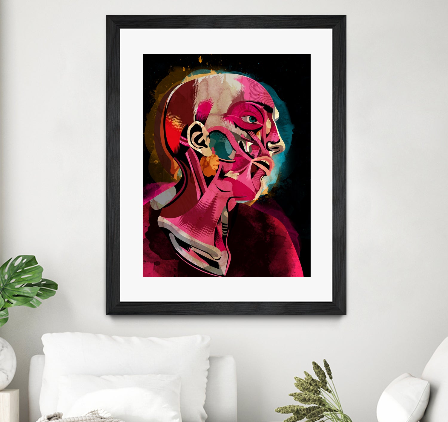 Anatomy 05 by Alvaro Tapia on GIANT ART - pink mixed media