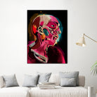 Anatomy 05 by Alvaro Tapia on GIANT ART - pink mixed media