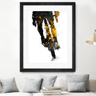 Cycling Bike sport art #cycling #sport by Justyna Jaszke on GIANT ART - black digital painting