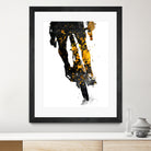 Cycling Bike sport art #cycling #sport by Justyna Jaszke on GIANT ART - black digital painting