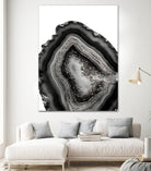 Agate Rose Gold Glitter Glam #5 #gem #decor #art by Anita & Bella Jantz on GIANT ART - gray photo illustration