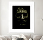 Creepy Halloween Human Head Artwork by Daniel Ferreira-Leites on GIANT ART - black photo manipulation