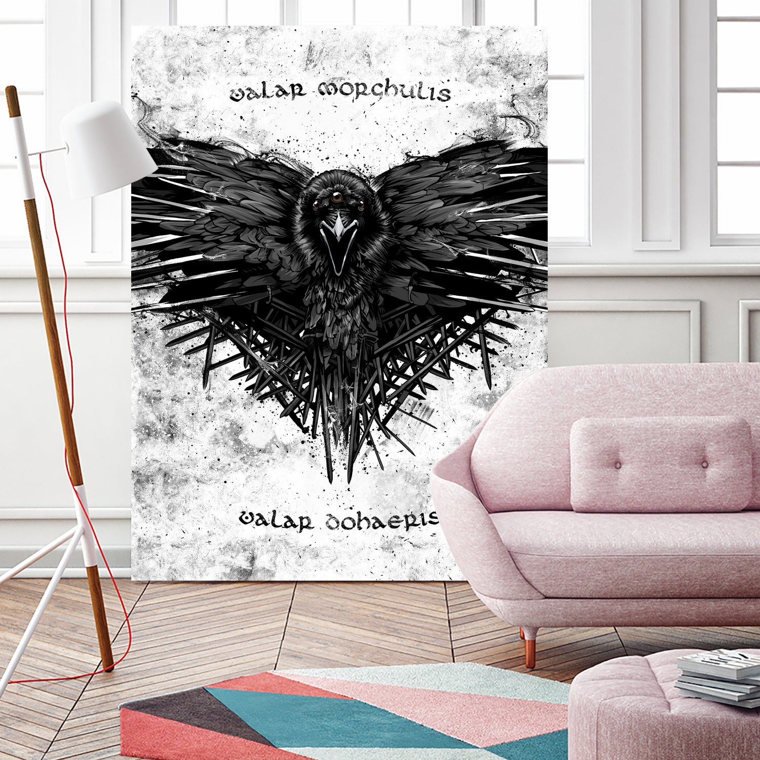 Valar Morghulis by Nikita Abakumov on GIANT ART - gray digital painting