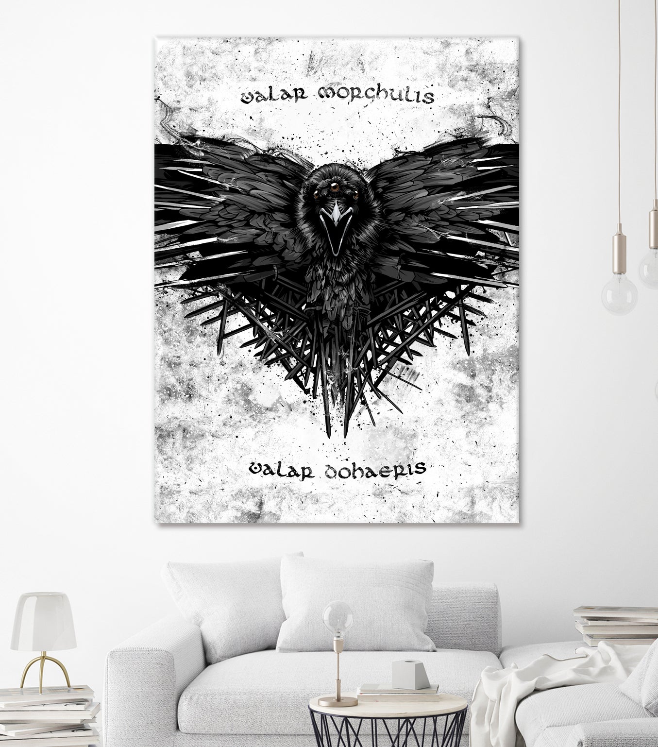 Valar Morghulis by Nikita Abakumov on GIANT ART - gray digital painting