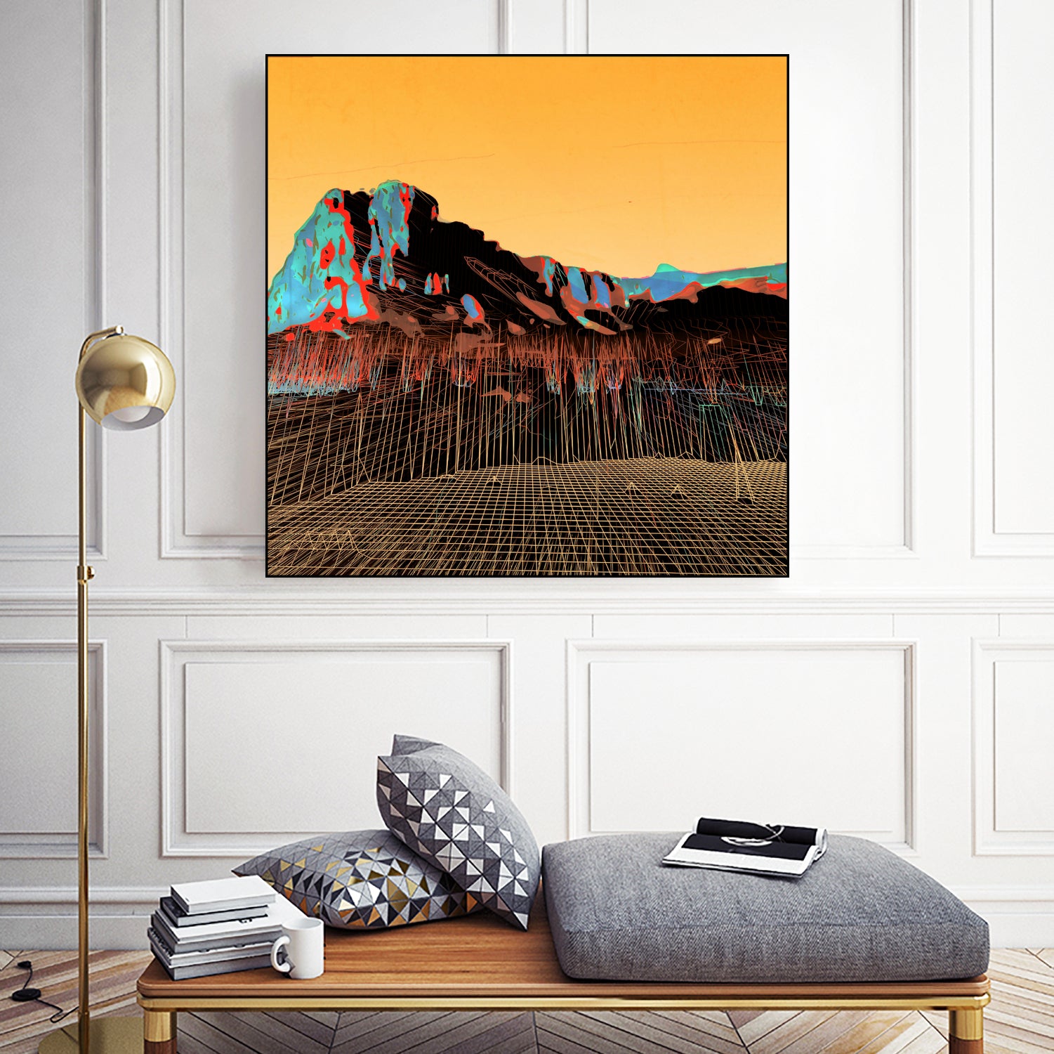 Fields of Gold by Jamison Gish on GIANT ART - yellow digital painting