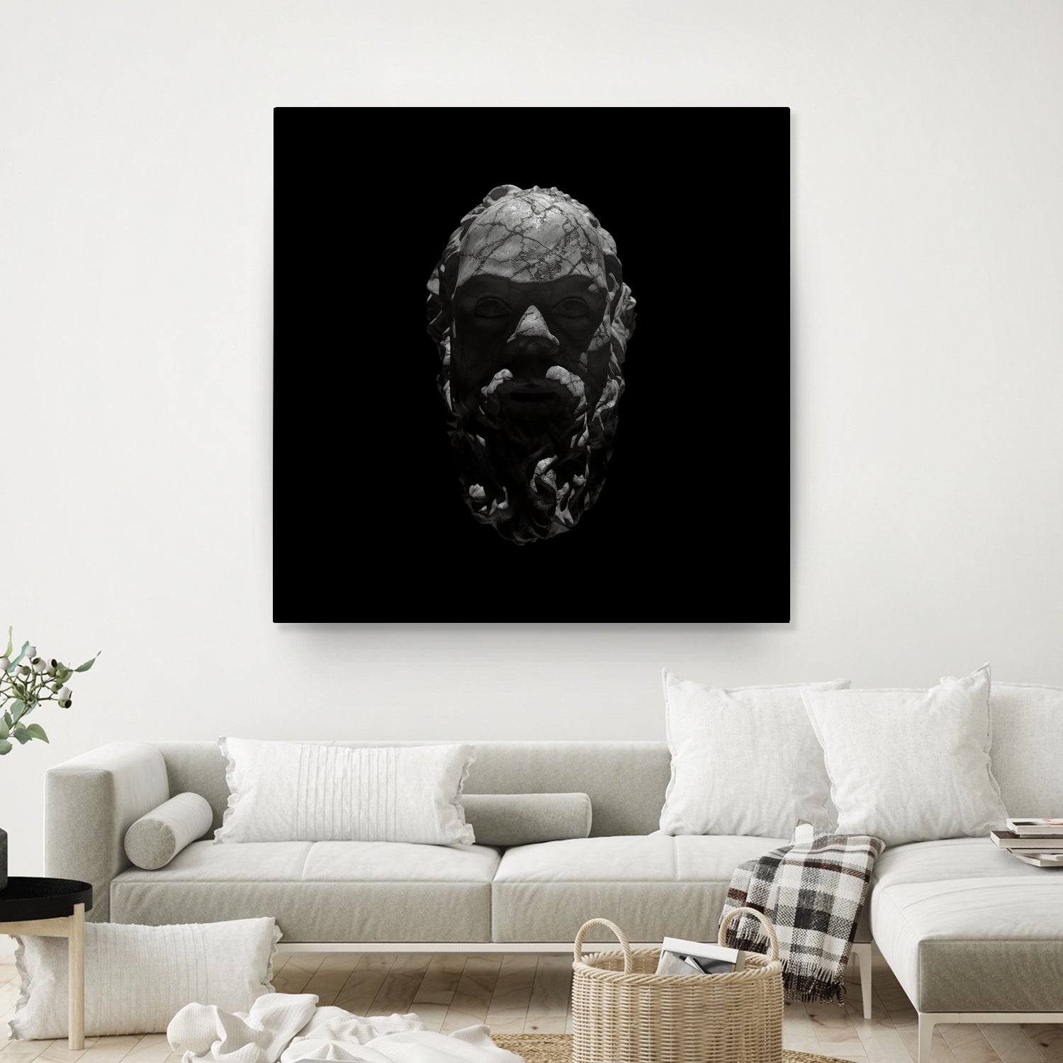 Socrates by Rinat Mirassov on GIANT ART - black 3d art