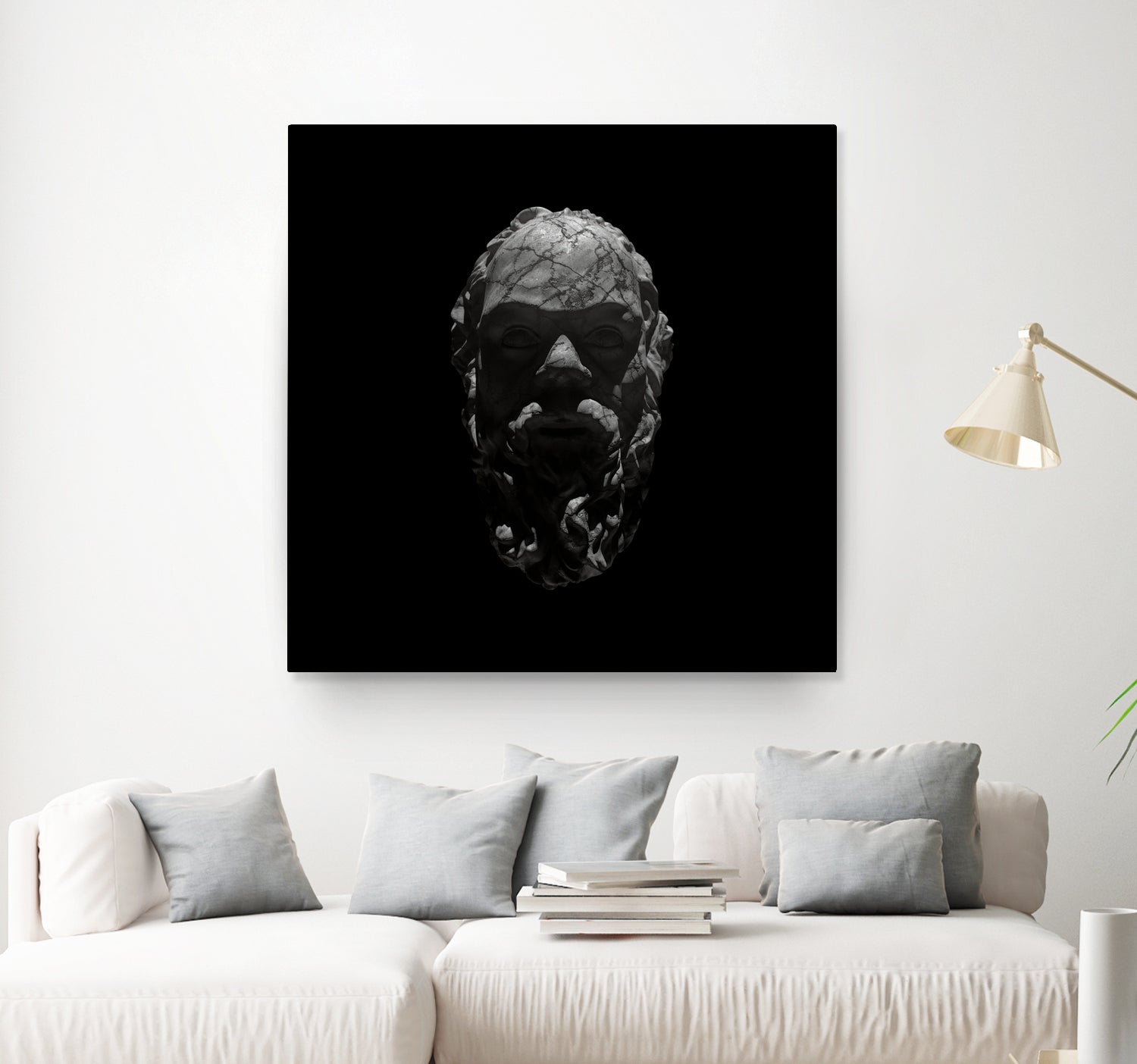 Socrates by Rinat Mirassov on GIANT ART - black 3d art