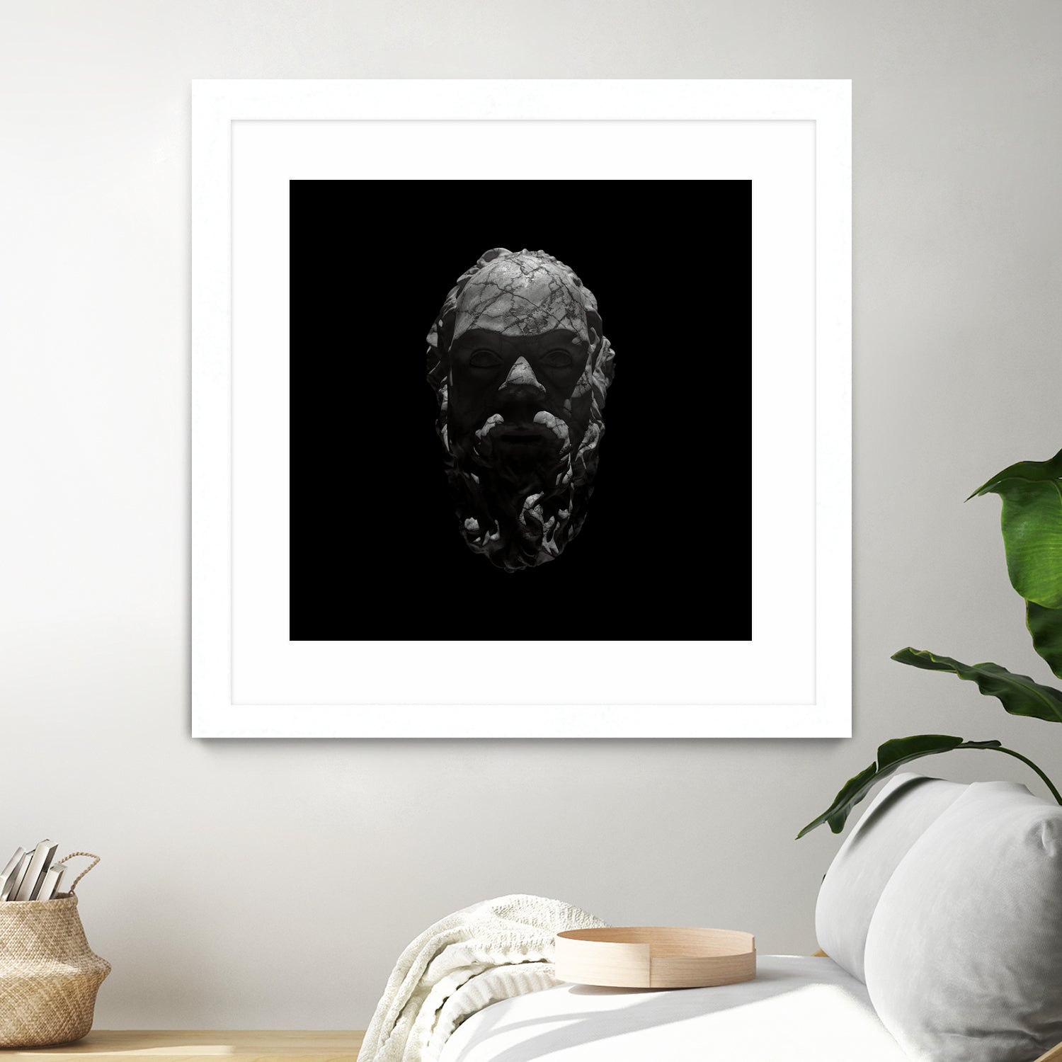 Socrates by Rinat Mirassov on GIANT ART - black 3d art